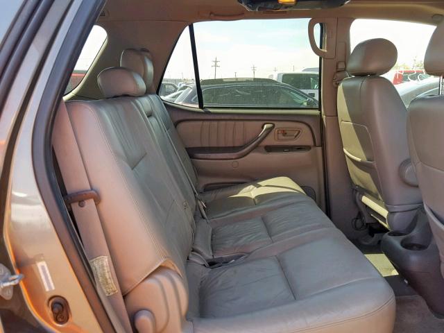 5TDBT48AX3S204620 - 2003 TOYOTA SEQUOIA LI GRAY photo 6