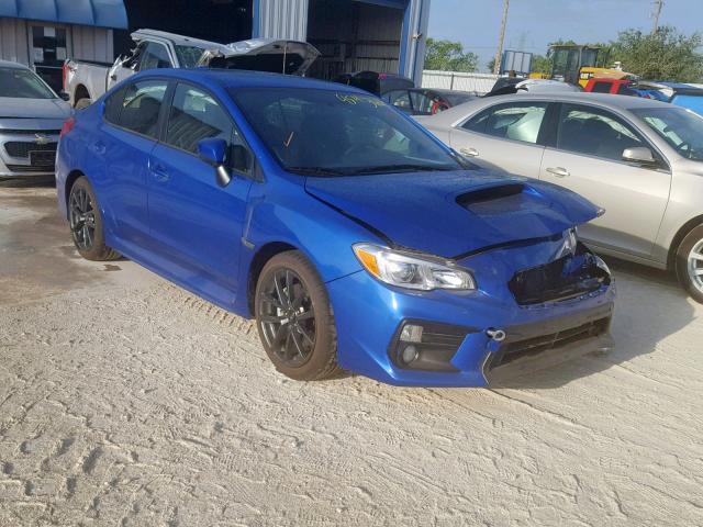 JF1VA1C61K9824764 - 2019 SUBARU WRX PREMIU BLUE photo 1