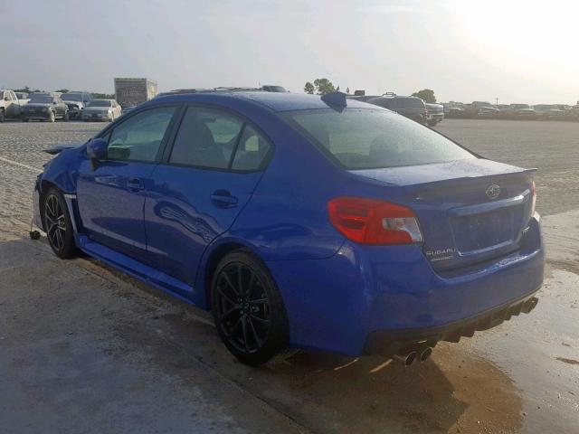 JF1VA1C61K9824764 - 2019 SUBARU WRX PREMIU BLUE photo 3