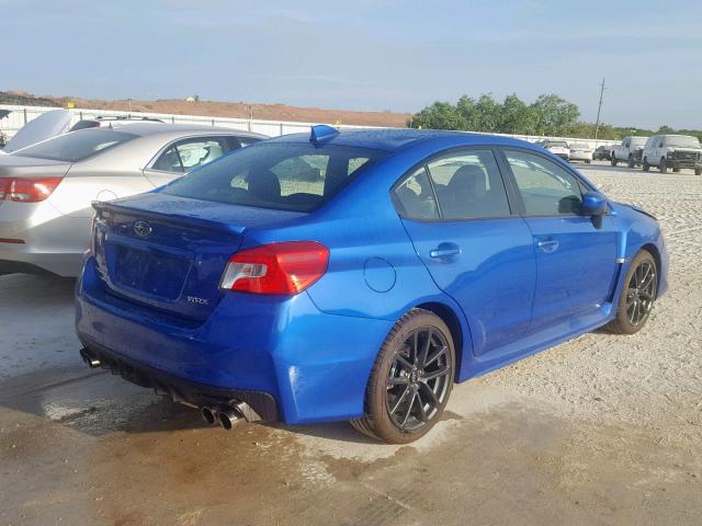 JF1VA1C61K9824764 - 2019 SUBARU WRX PREMIU BLUE photo 4