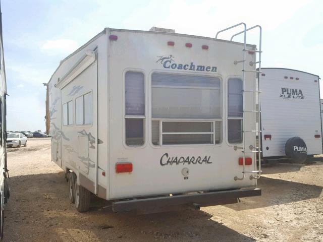 1TC3B054241308987 - 2004 COACH CHAPARRAL WHITE photo 3