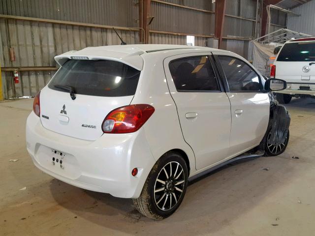 ML32A3HJ6FH056963 - 2015 MITSUBISHI MIRAGE DE WHITE photo 4