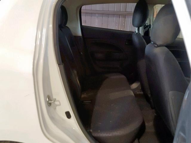 ML32A3HJ6FH056963 - 2015 MITSUBISHI MIRAGE DE WHITE photo 6