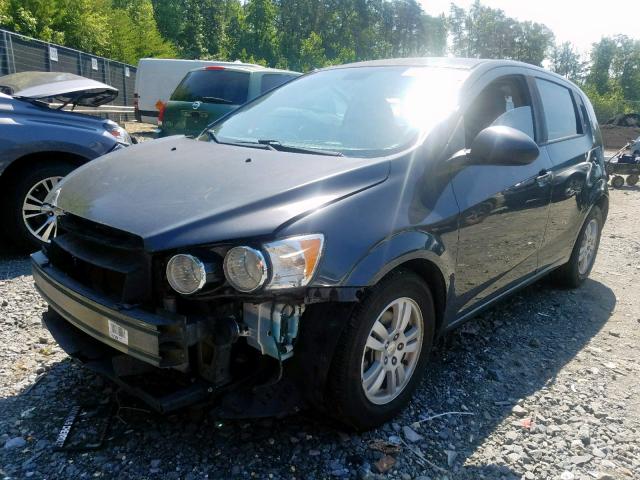 1G1JB6SH0C4225500 - 2012 CHEVROLET SONIC LS 石墨色 照片 2