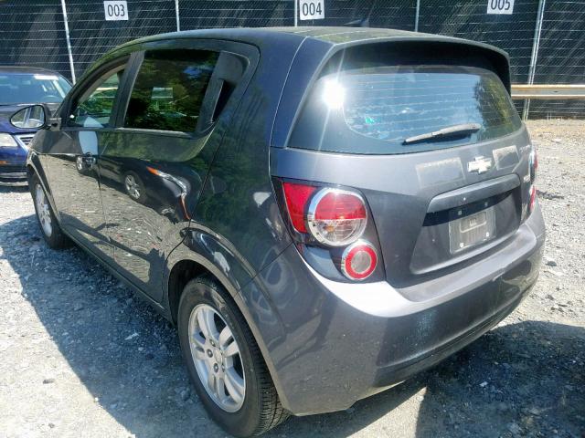 1G1JB6SH0C4225500 - 2012 CHEVROLET SONIC LS 石墨色 照片 3