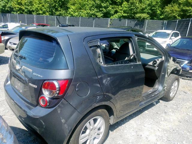 1G1JB6SH0C4225500 - 2012 CHEVROLET SONIC LS 石墨色 照片 4