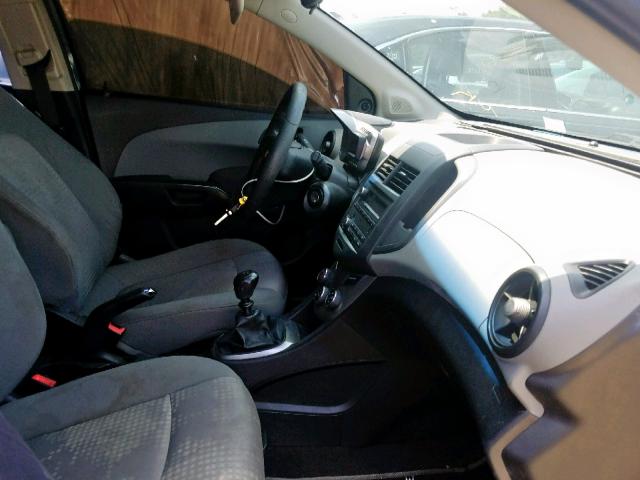 1G1JB6SH0C4225500 - 2012 CHEVROLET SONIC LS 石墨色 照片 5