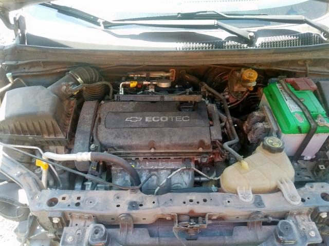 1G1JB6SH0C4225500 - 2012 CHEVROLET SONIC LS 石墨色 照片 7