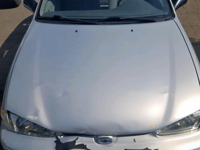 1Y1SK52802Z415798 - 2002 CHEVROLET GEO PRIZM 银色 照片 7