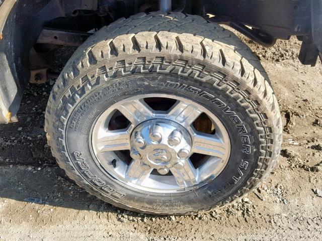 3C6UD5CL2CG295425 - 2012 DODGE RAM 2500 S SILVER photo 9