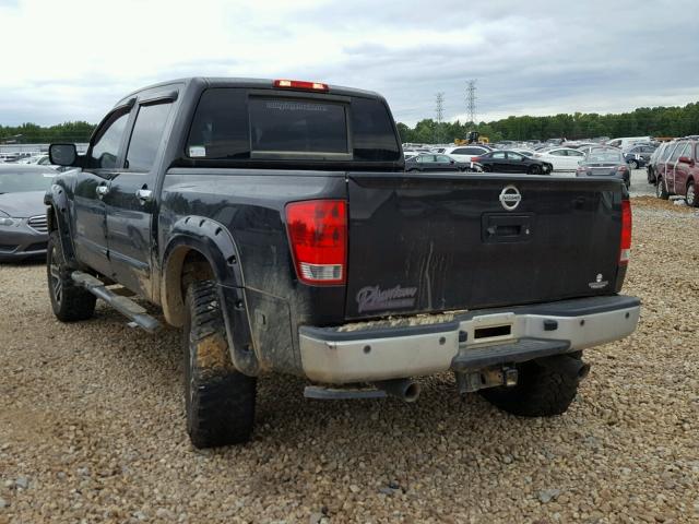 1N6BA0EC9EN500965 - 2014 NISSAN TITAN S BLACK photo 3