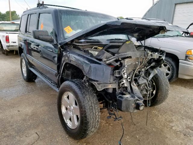 1J8HG48K77C584782 - 2007 JEEP COMMANDER შავი ფოტო 1