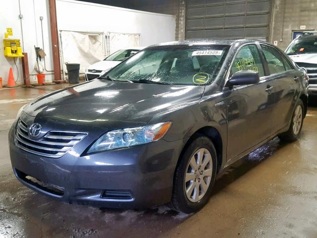 4T1BB46K29U111024 - 2009 TOYOTA CAMRY HYBR GRAY photo 2