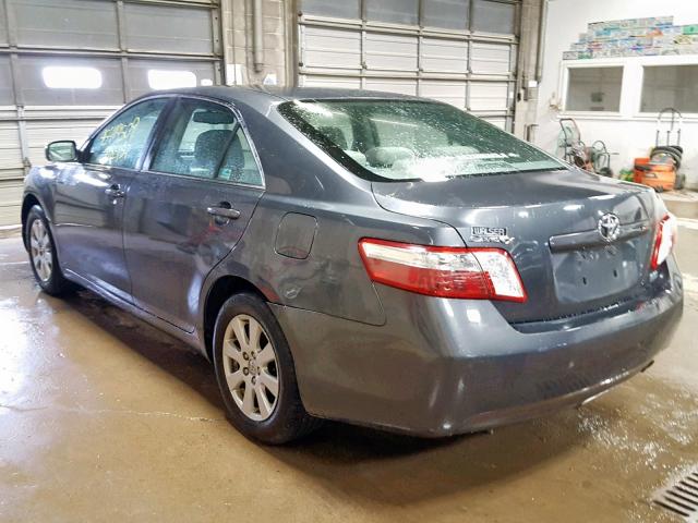 4T1BB46K29U111024 - 2009 TOYOTA CAMRY HYBR GRAY photo 3