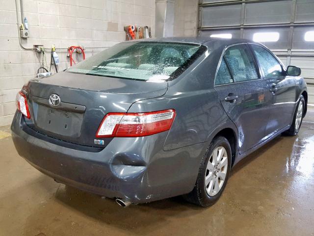 4T1BB46K29U111024 - 2009 TOYOTA CAMRY HYBR GRAY photo 4