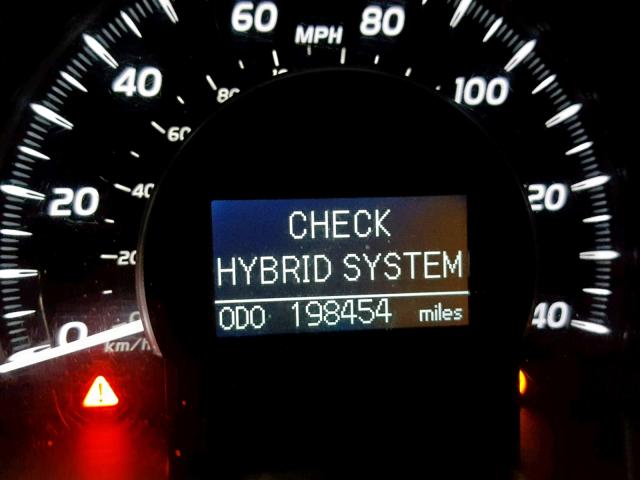 4T1BB46K29U111024 - 2009 TOYOTA CAMRY HYBR GRAY photo 8