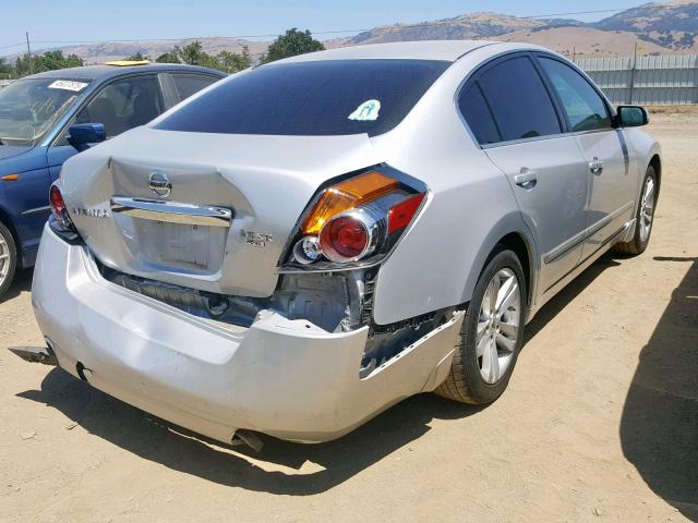 1N4BL2APXBN418522 - 2011 NISSAN ALTIMA SR SILVER photo 4