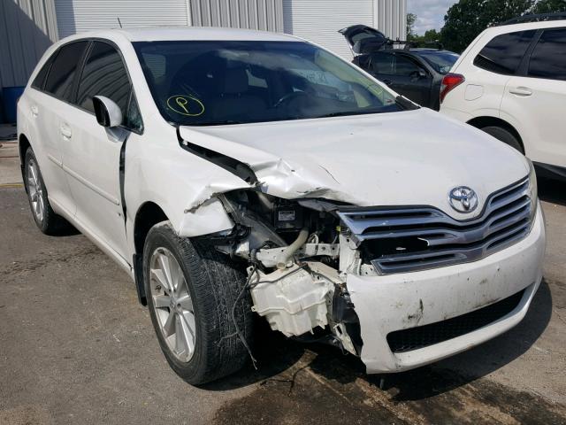 4T3ZE11A79U017005 - 2009 TOYOTA VENZA BASE WHITE photo 1