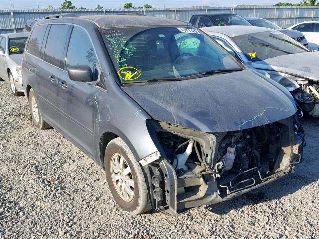 5FNRL3H45AB033022 - 2010 HONDA ODYSSEY EX GRAY photo 1