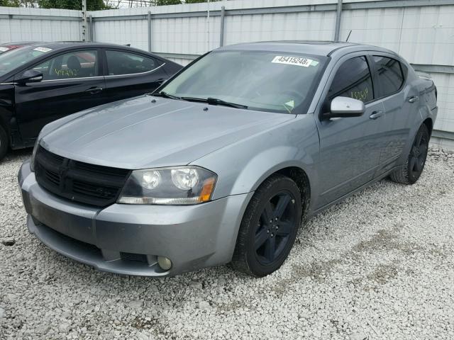 1B3LC76MX8N253270 - 2008 DODGE AVENGER R/ GRAY photo 2