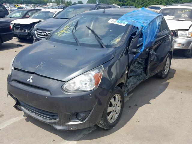 ML32A3HJ0EH002640 - 2014 MITSUBISHI MIRAGE DE GRAY photo 2