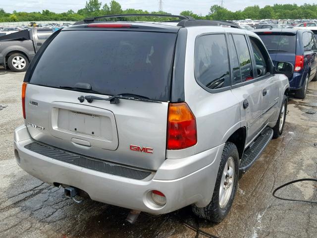 1GKDT13S562262402 - 2006 GMC ENVOY SILVER photo 4