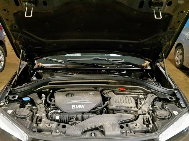 WBXHT3C37H5F74522 - 2017 BMW X1 XDRIVE2 GRAY photo 7