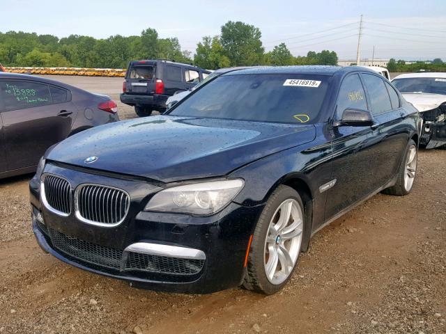 WBAKC6C53ACL67790 - 2010 BMW 750 I BLACK photo 2