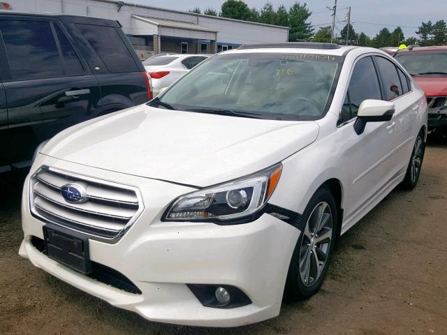 4S3BNEN63G3048640 - 2016 SUBARU LEGACY 3.6 WHITE photo 2