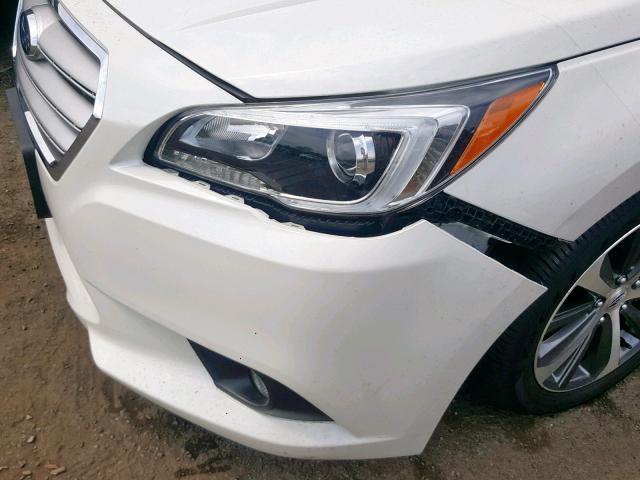 4S3BNEN63G3048640 - 2016 SUBARU LEGACY 3.6 WHITE photo 9