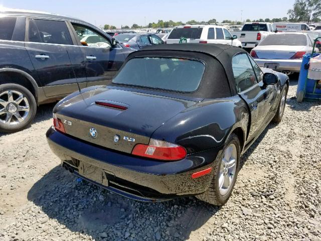 4USCH934XYLF85850 - 2000 BMW Z3 2.3 BLACK photo 4