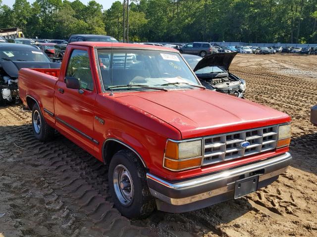 1FTCR10A8KUA17030 - 1989 FORD RANGER RED photo 1