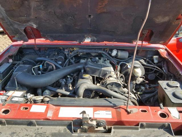 1FTCR10A8KUA17030 - 1989 FORD RANGER RED photo 7