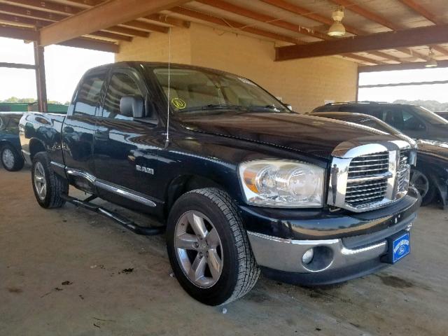 1D7HA18N68J154312 - 2008 DODGE RAM 1500 S BLACK photo 1