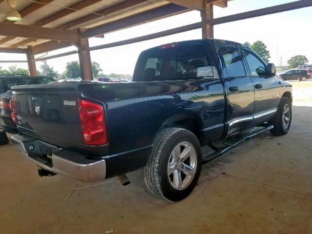 1D7HA18N68J154312 - 2008 DODGE RAM 1500 S BLACK photo 4