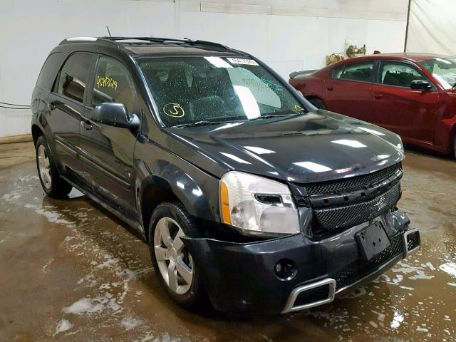 2CNDL037986077403 - 2008 CHEVROLET EQUINOX SP BLACK photo 1