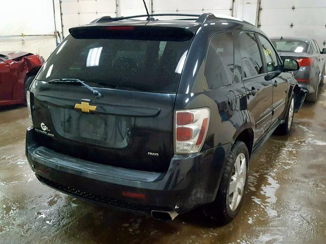 2CNDL037986077403 - 2008 CHEVROLET EQUINOX SP BLACK photo 4