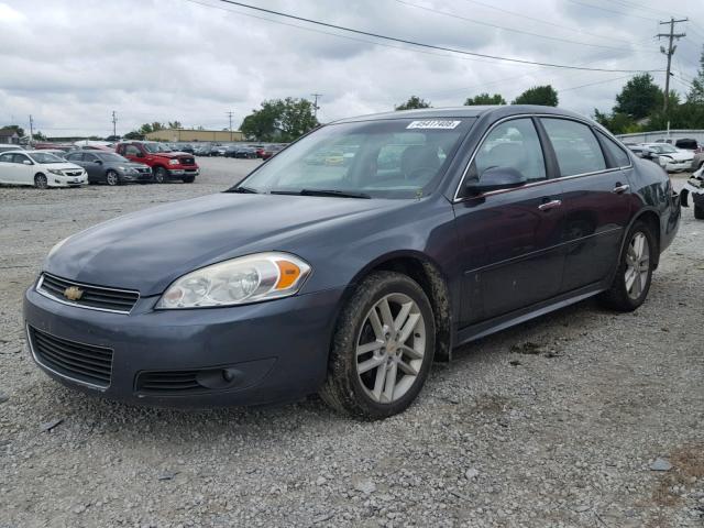 2G1WC5EM0A1224720 - 2010 CHEVROLET IMPALA LTZ GRAY photo 2