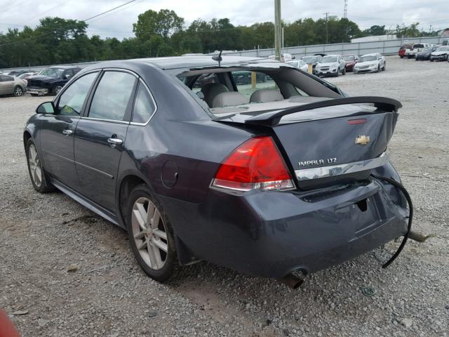 2G1WC5EM0A1224720 - 2010 CHEVROLET IMPALA LTZ GRAY photo 3