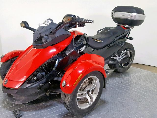 2BXJAXA199V002616 - 2009 CAN-AM SPYDER ROA RED photo 4