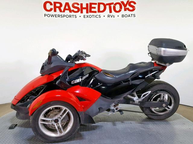 2BXJAXA199V002616 - 2009 CAN-AM SPYDER ROA RED photo 5