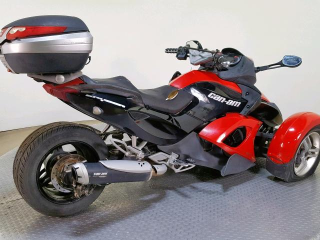 2BXJAXA199V002616 - 2009 CAN-AM SPYDER ROA RED photo 8