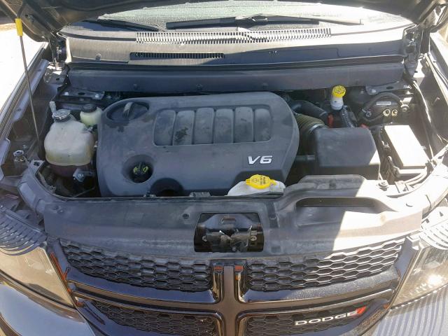 3C4PDCGG0HT562373 - 2017 DODGE JOURNEY CR GRAY photo 7