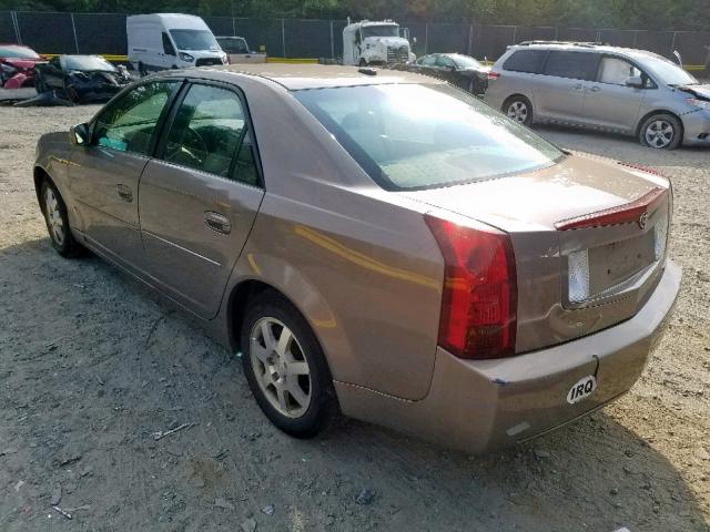 1G6DP577660105635 - 2006 CADILLAC CTS HI FEA GOLD photo 3