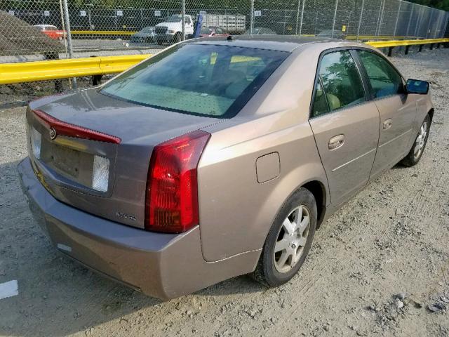 1G6DP577660105635 - 2006 CADILLAC CTS HI FEA GOLD photo 4