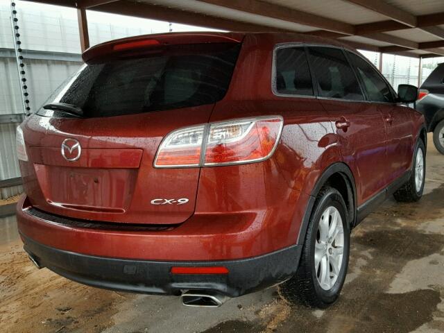 JM3TB2CA5C0350680 - 2012 MAZDA CX-9 MAROON photo 4