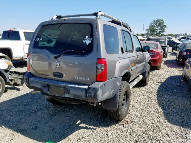 5N1ED28Y74C645261 - 2004 NISSAN XTERRA XE GOLD photo 4