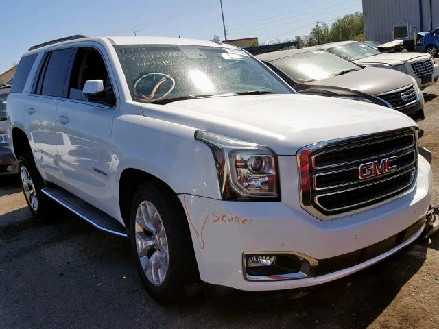 1GKS1AKC6FR677016 - 2015 GMC YUKON SLE WHITE photo 1