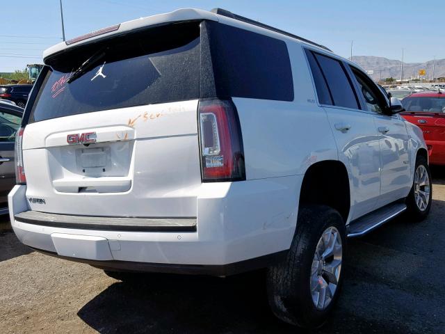 1GKS1AKC6FR677016 - 2015 GMC YUKON SLE WHITE photo 4