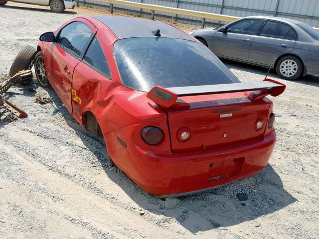 1G1AM15B667670248 - 2006 CHEVROLET COBALT SS RED photo 3